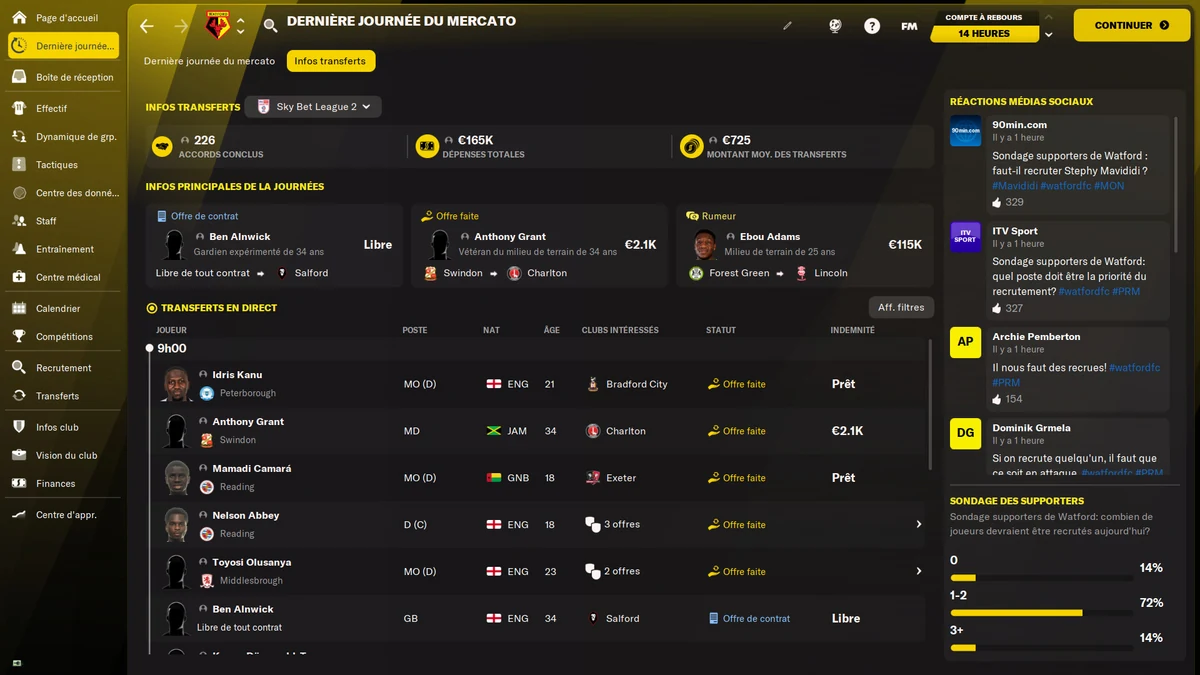 Football Manager 2022 © Sega