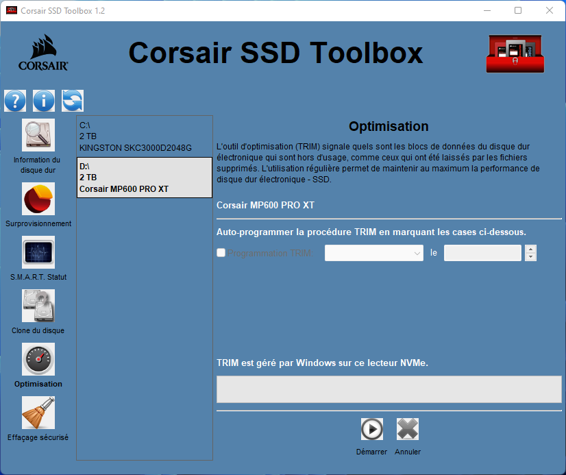 Corsair MP600 Pro XT © Nerces