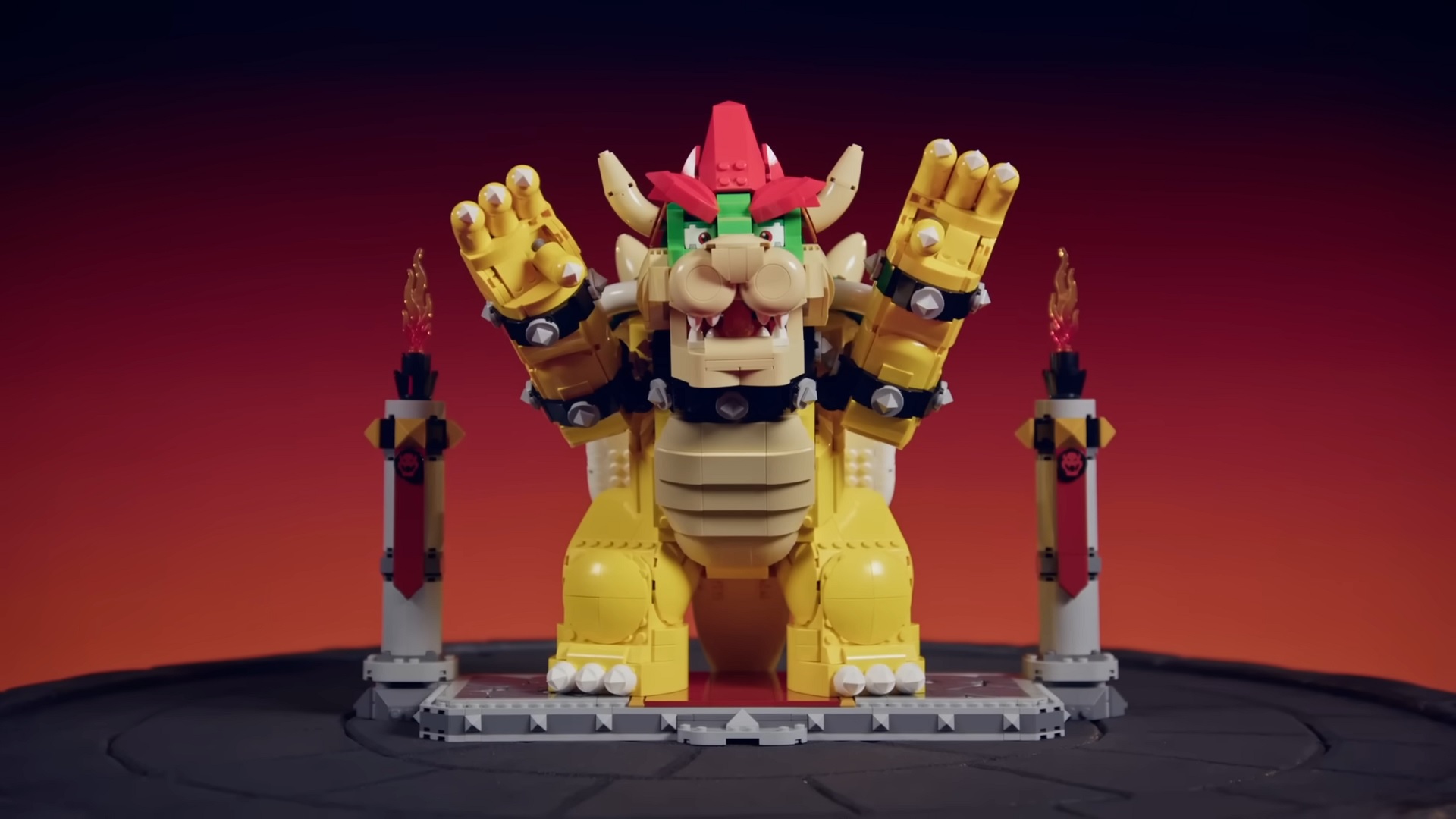 LEGO dévoile un Bowser de près de 3000 pièces, un des plus gros de la collection