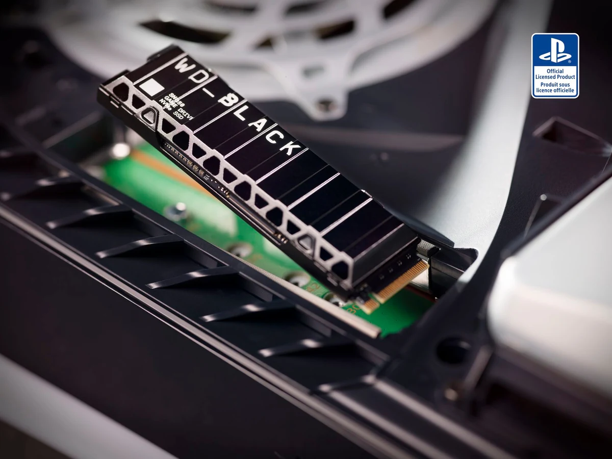 SSD WD_Black SN850 NVMe M.2 pour PS5 © Western Digital