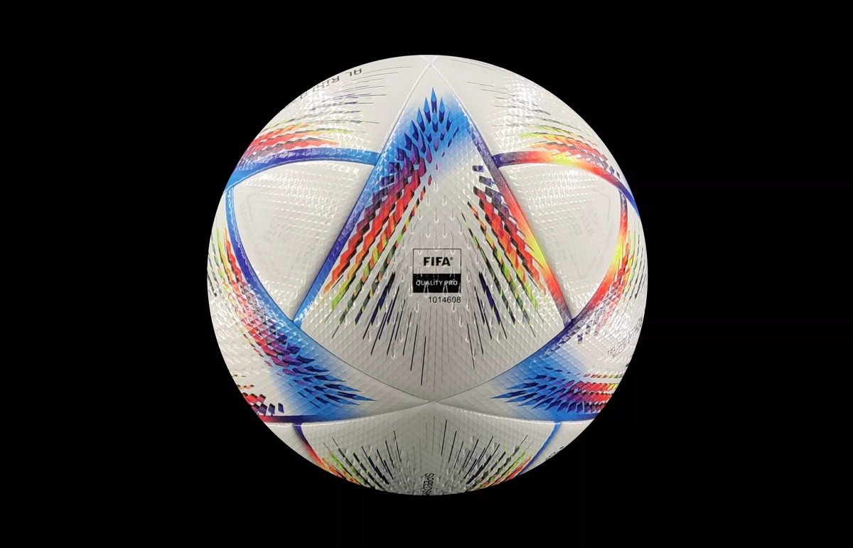 adidas Ballon Al Rihla Pro Coupe du Monde 2022 Ballon de Match -  Blanc/Violet