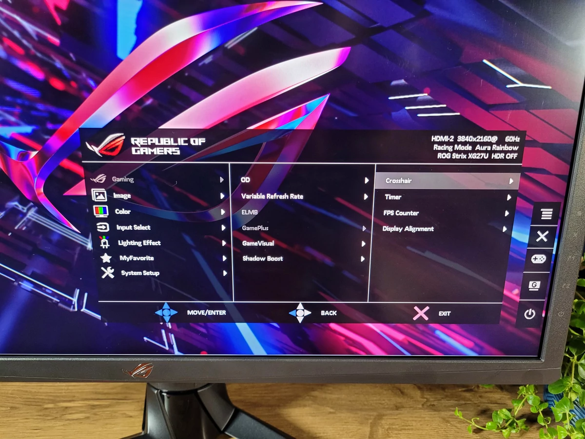Test Asus ROG Strix XG27UQR © Matthieu Legouge