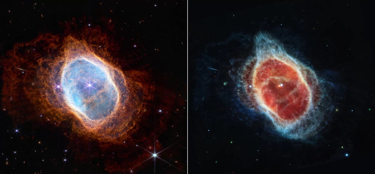 James Webb premières images nébuleuse de l'anneau austral © NASA/ESA/CSA/JWST/STScl