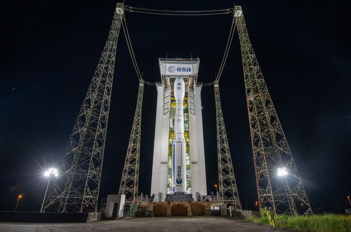 Vega C LARES 2 site de lancement © ESA/S. Corvaja