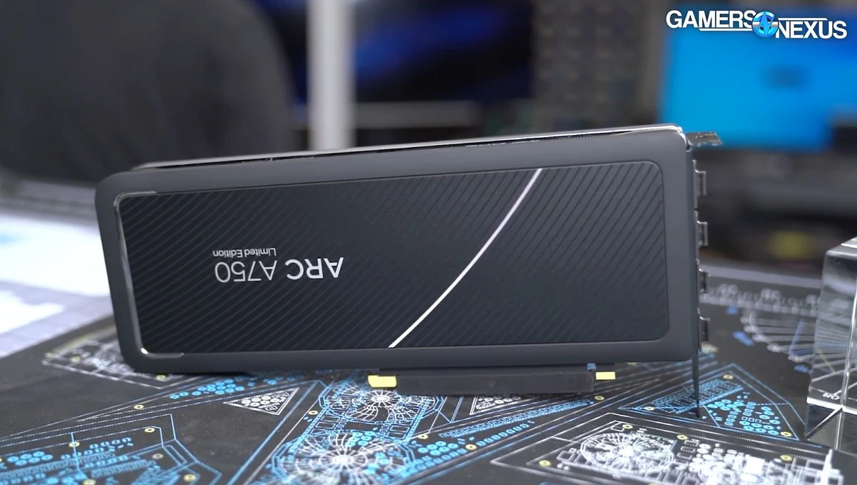 Intel Arc A750 © Gamer Nexus