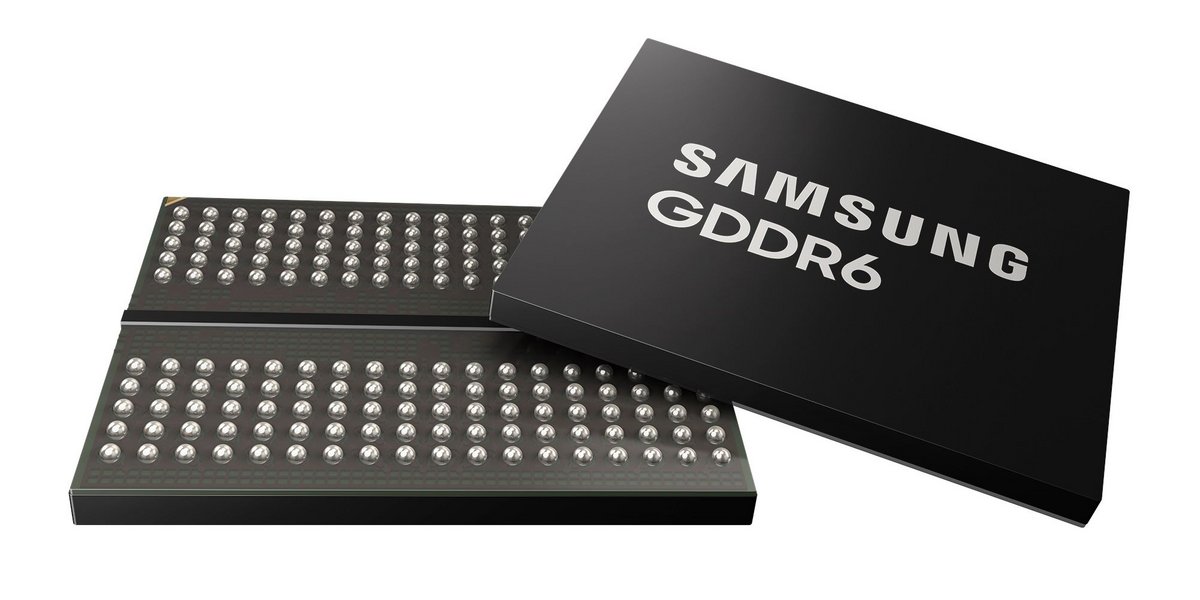 Samsung DRAM GDDR6 24 Gbps © Samsung