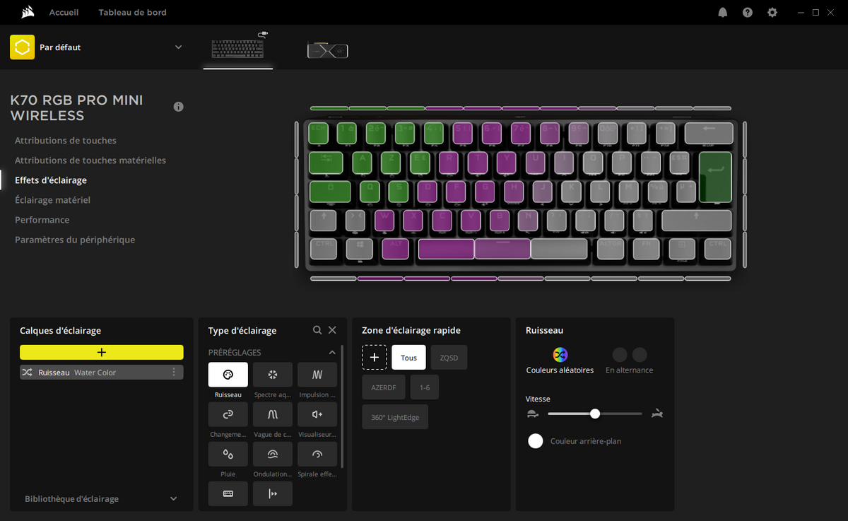 Corsair K70 Pro Mini Wireless © Nerces