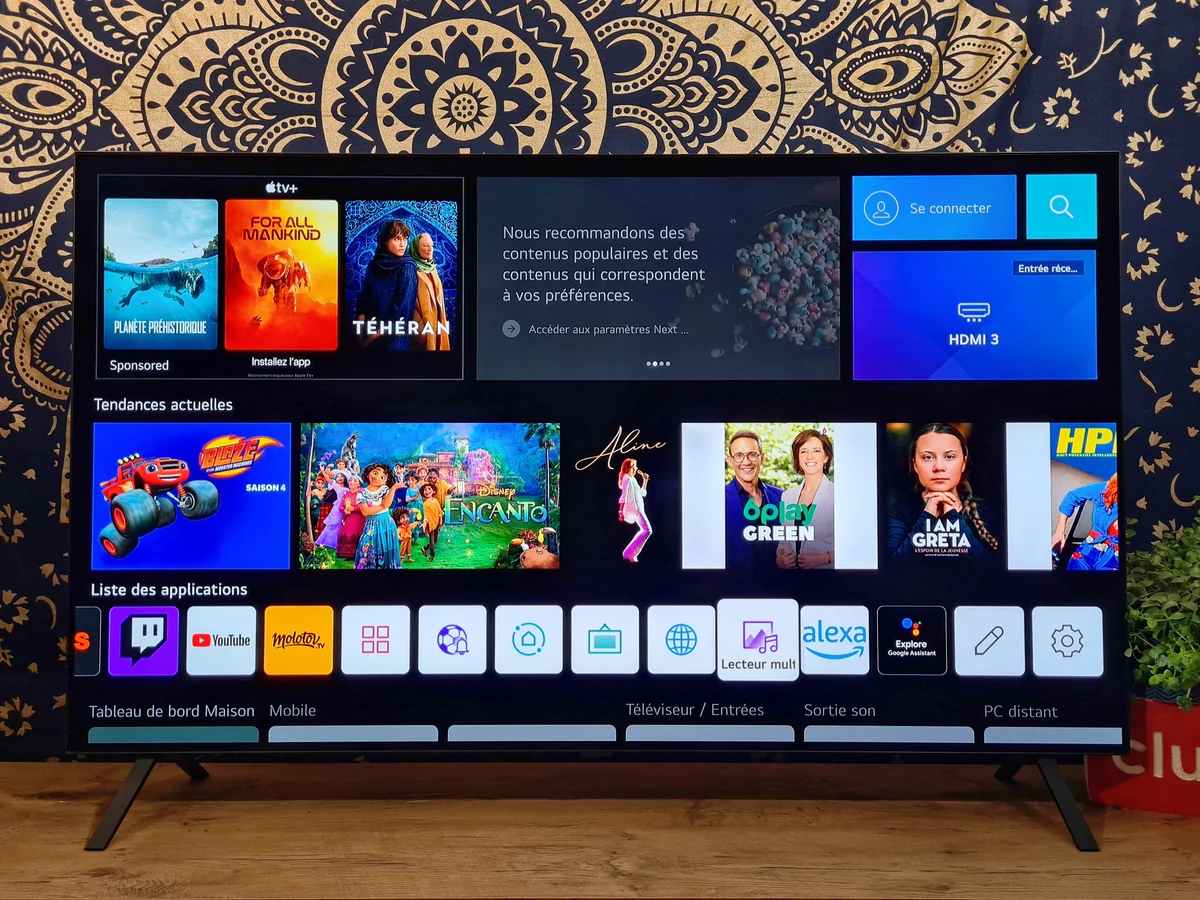 Test LG OLED A2 © Matthieu Legouge