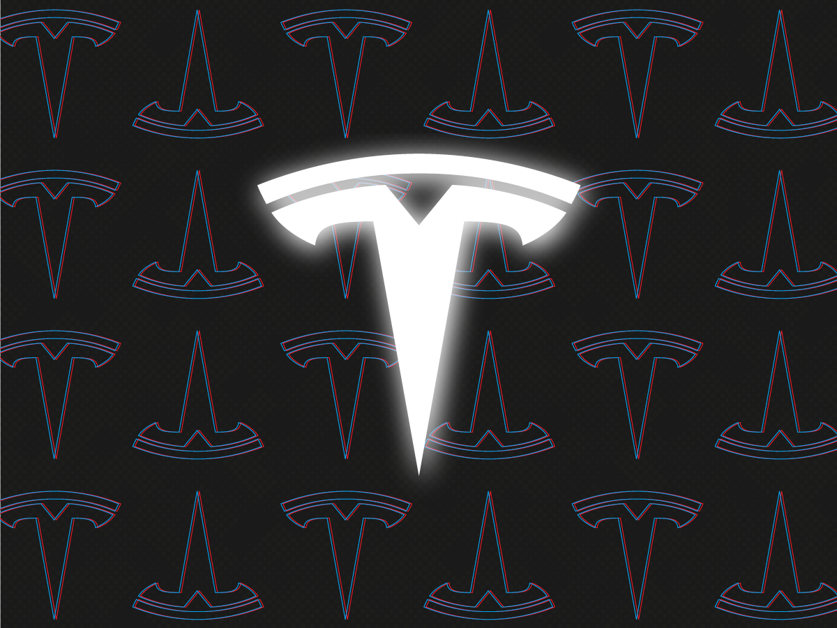 Tesla logo banner #disc