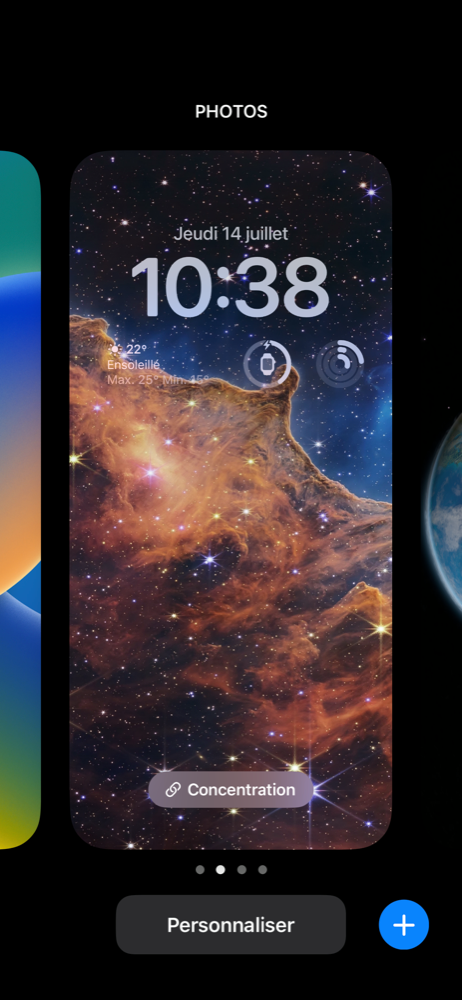 iOS 16 Personnalisation © © Mathieu Grumiaux pour Clubic