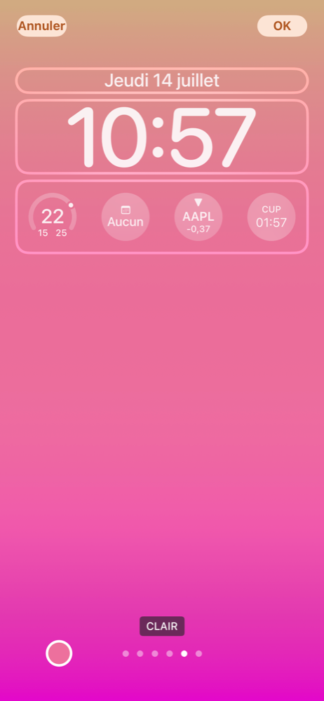 iOS 16 Personnalisation © © Mathieu Grumiaux pour Clubic