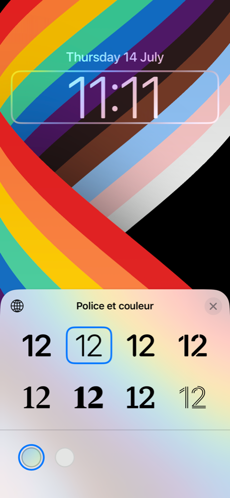iOS 16 Personnalisation © © Mathieu Grumiaux pour Clubic