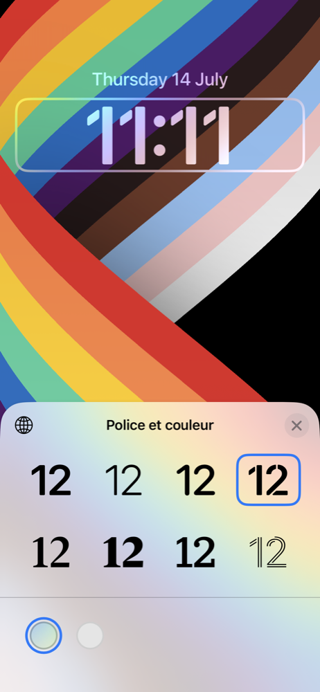 iOS 16 Personnalisation © © Mathieu Grumiaux pour Clubic
