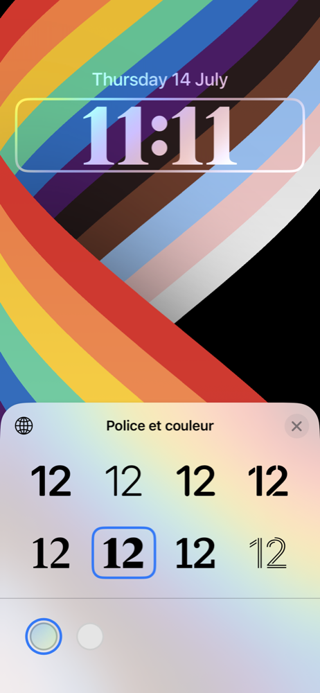 iOS 16 Personnalisation © © Mathieu Grumiaux pour Clubic