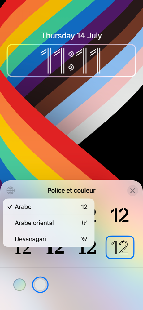 iOS 16 Personnalisation © © Mathieu Grumiaux pour Clubic