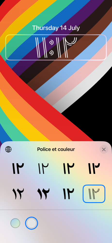 iOS 16 Personnalisation © © Mathieu Grumiaux pour Clubic