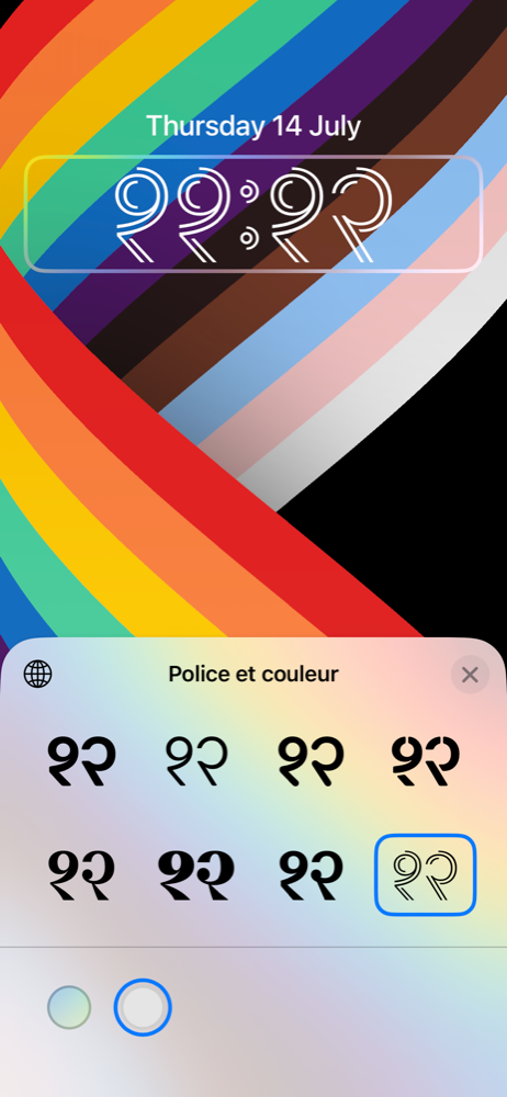 iOS 16 Personnalisation © © Mathieu Grumiaux pour Clubic