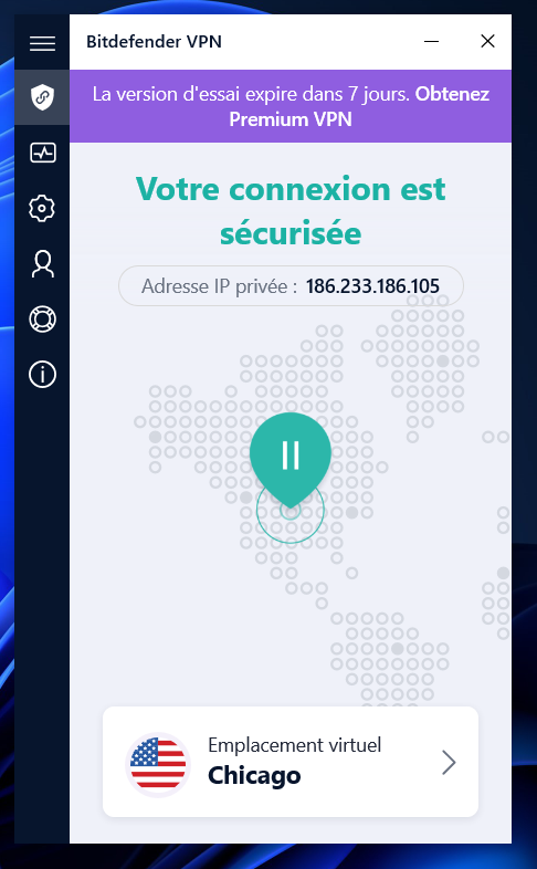 bitdefender vpn © clubic.com