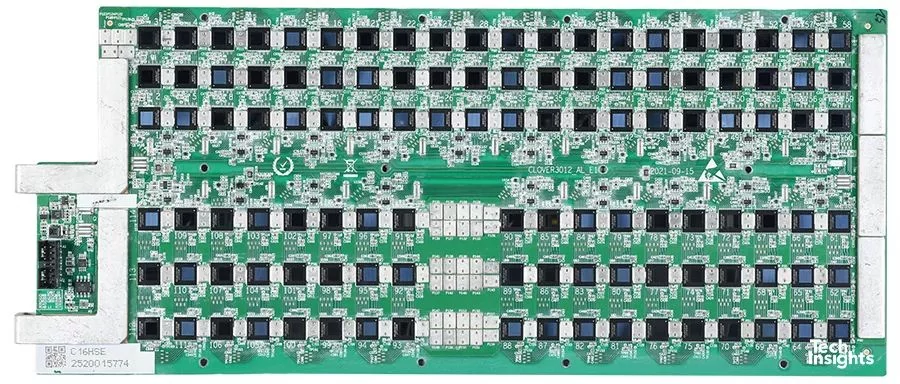 SMIC Gravure 7 nm © TechInsights