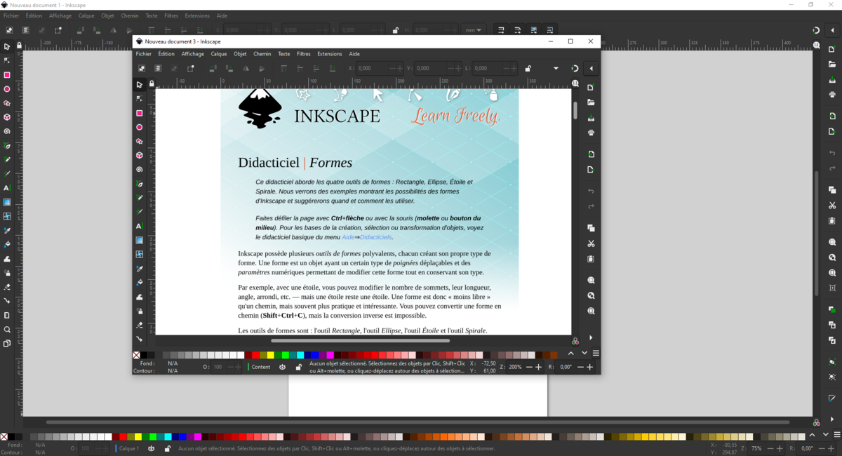 Inkscape tutoriel