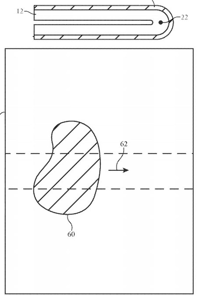 Folding iPhone patent © © AppleInsider