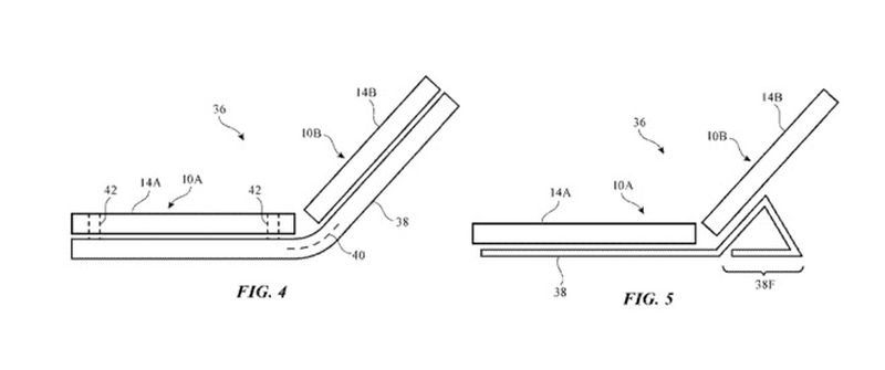 Folding iPhone patent © © AppleInsider