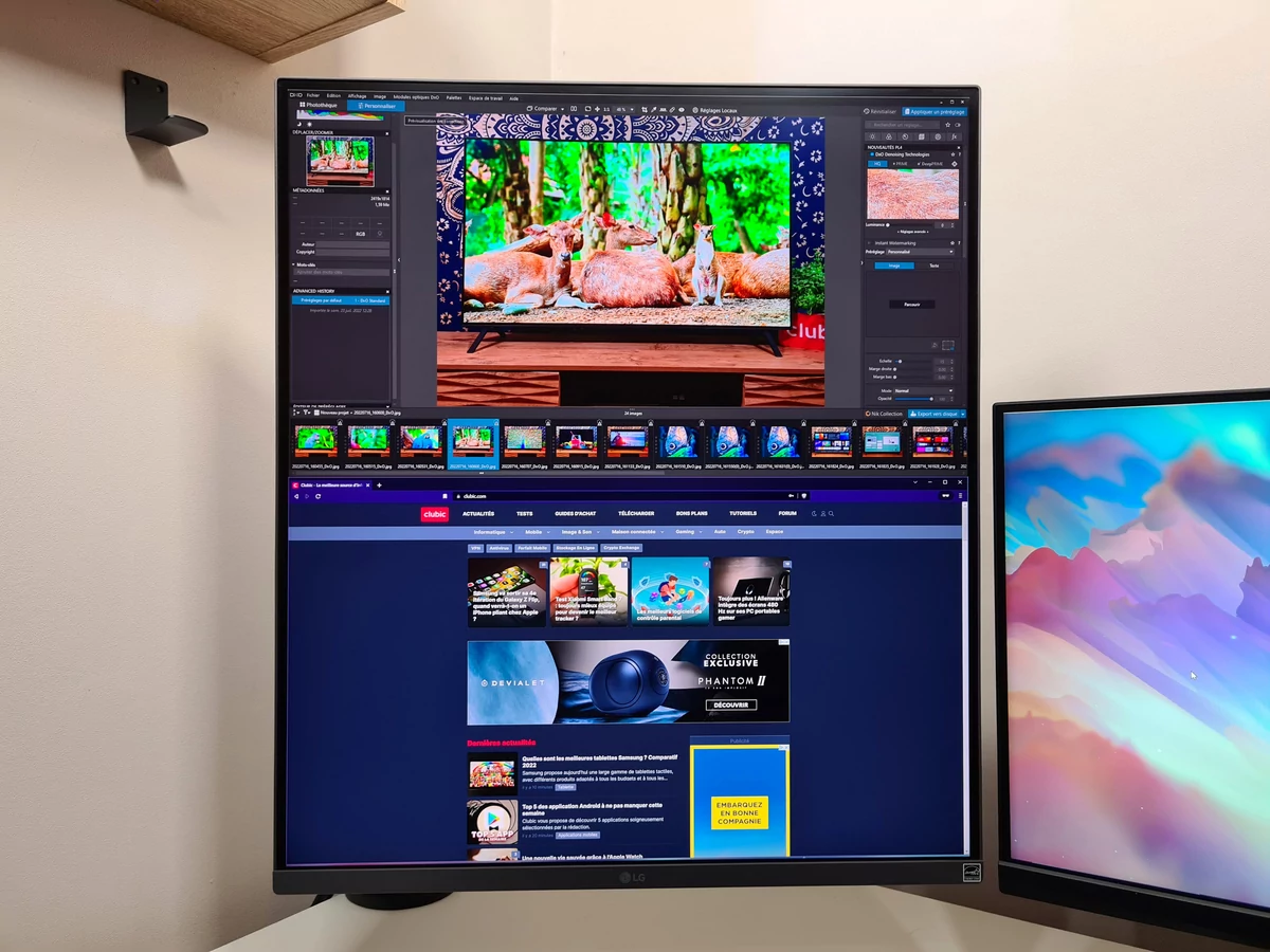 Test LG DualUp © Matthieu Legouge
