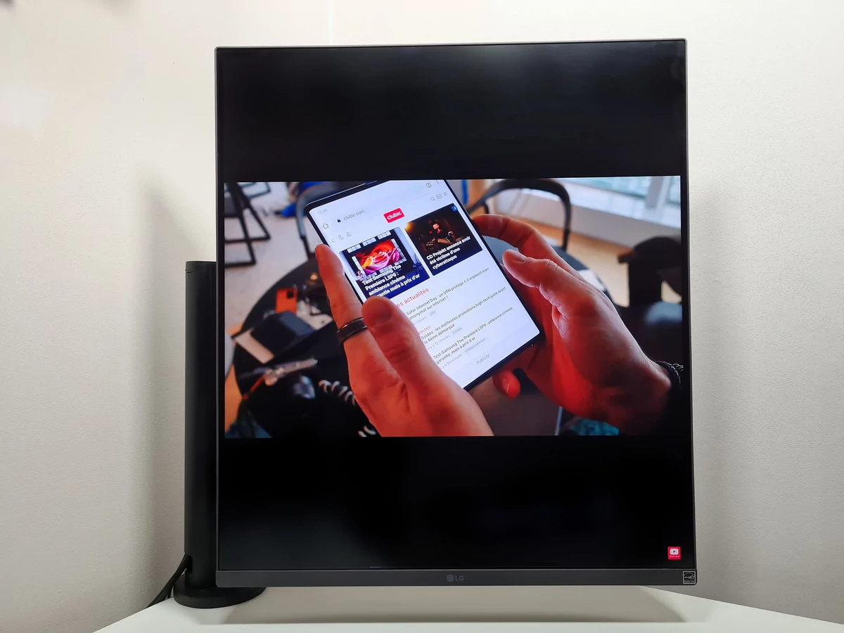 Test LG DualUp © Matthieu Legouge