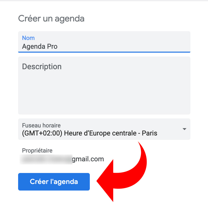 Google Agenda