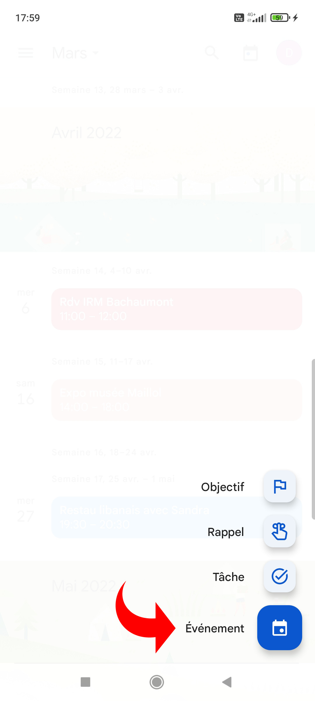 Google Agenda