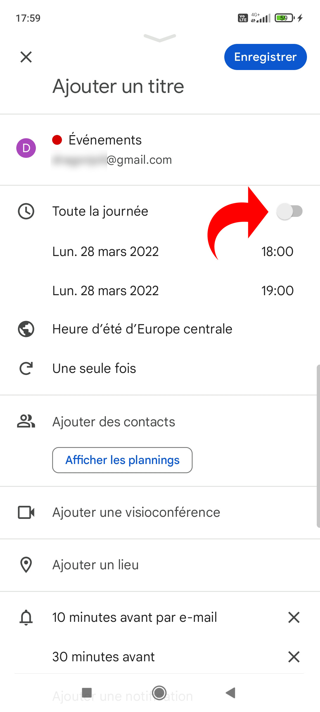 Google Agenda