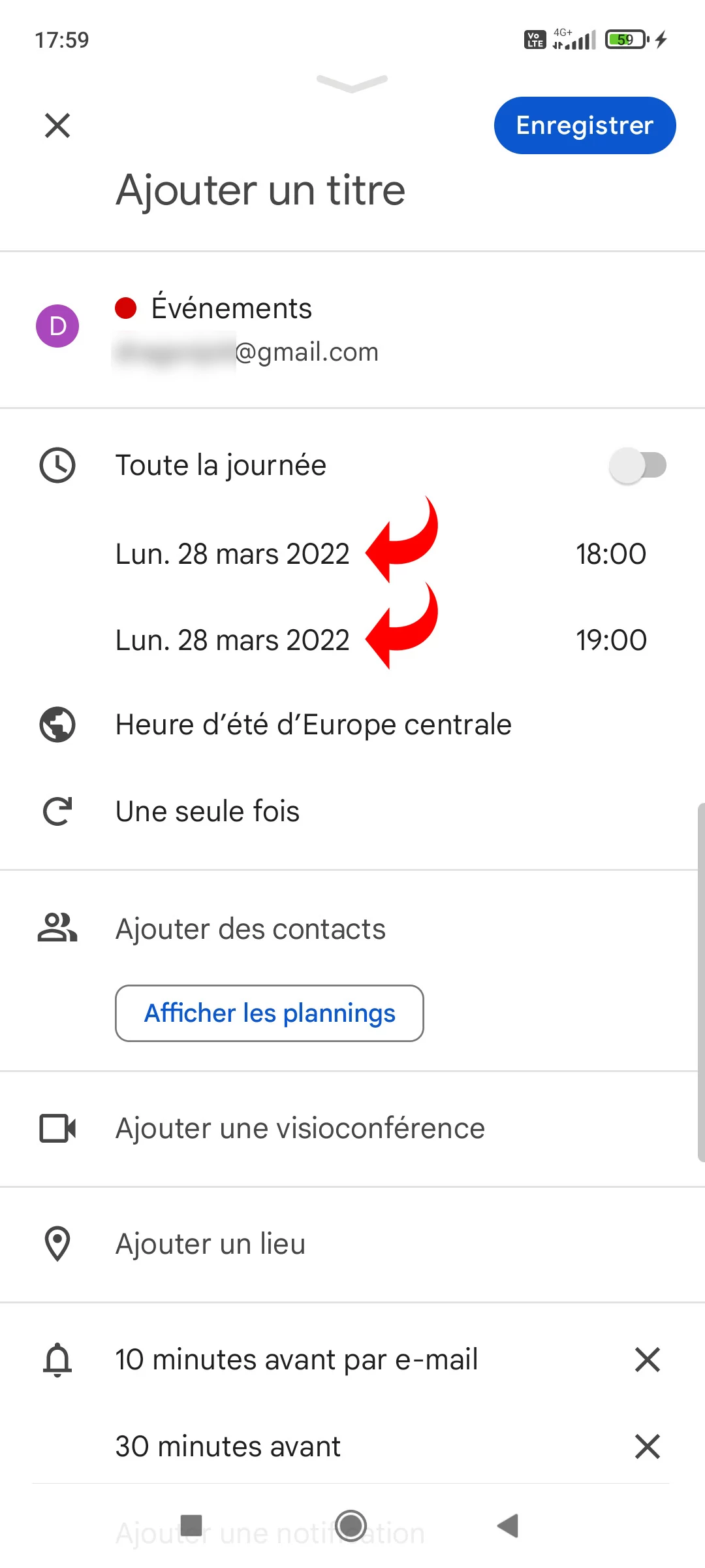 Google Agenda