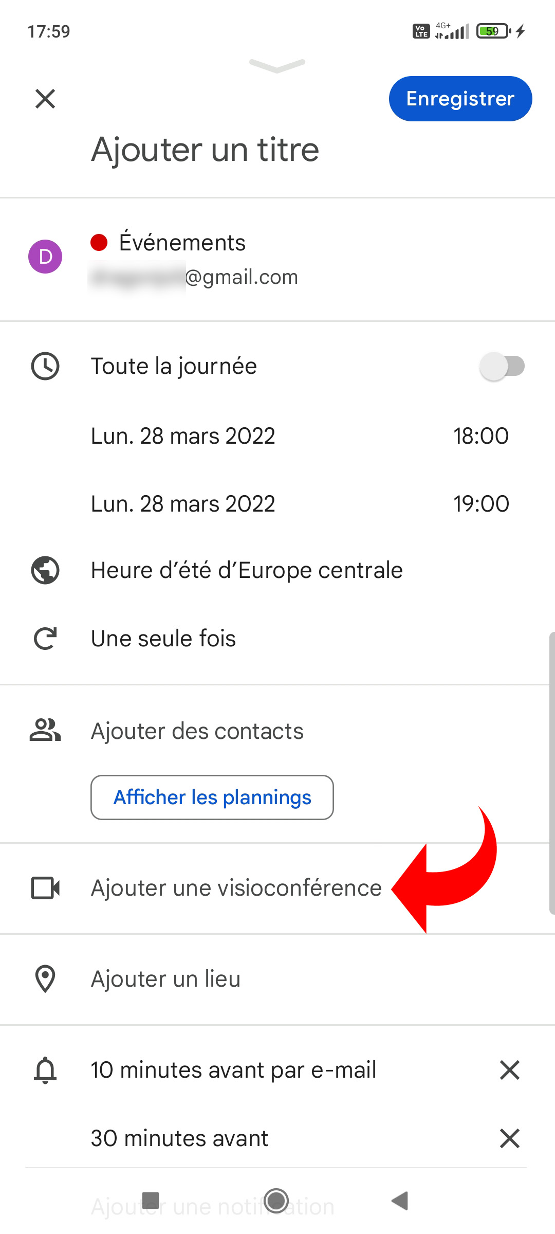 Google Agenda