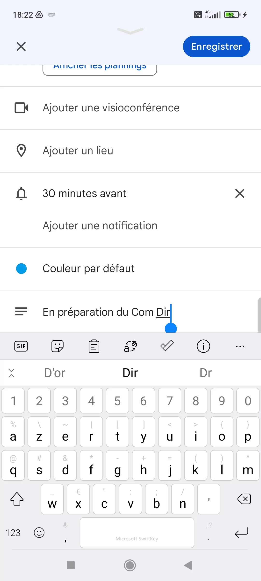 Google Agenda