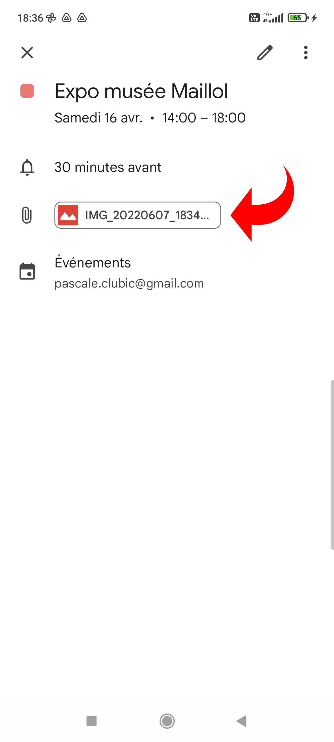 How do I add an attachment to an event on Google Calendar? Techzle