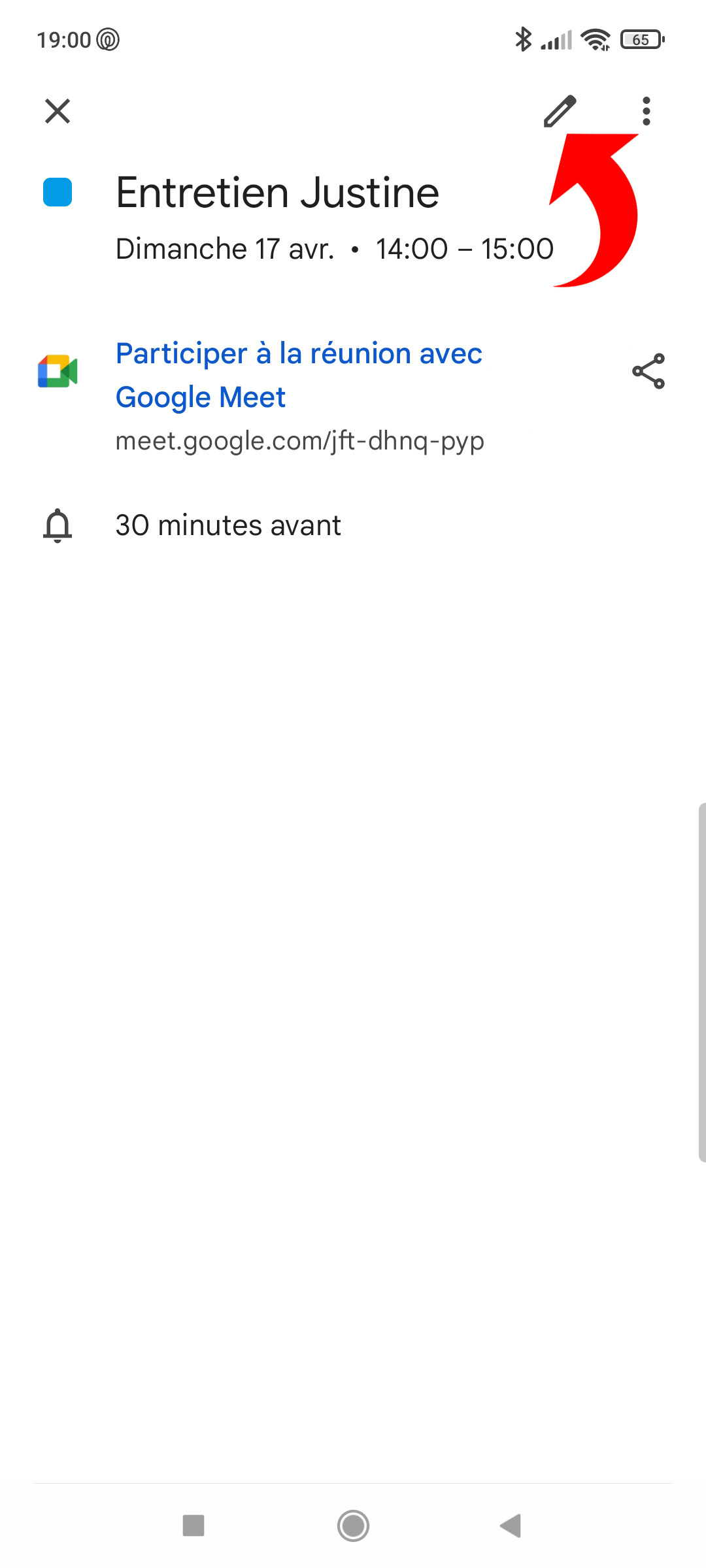 How do I add or remove a video meeting to an event on Google Calendar