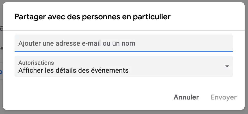 Google Agenda