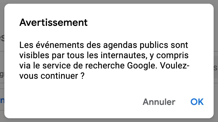 Google Agenda