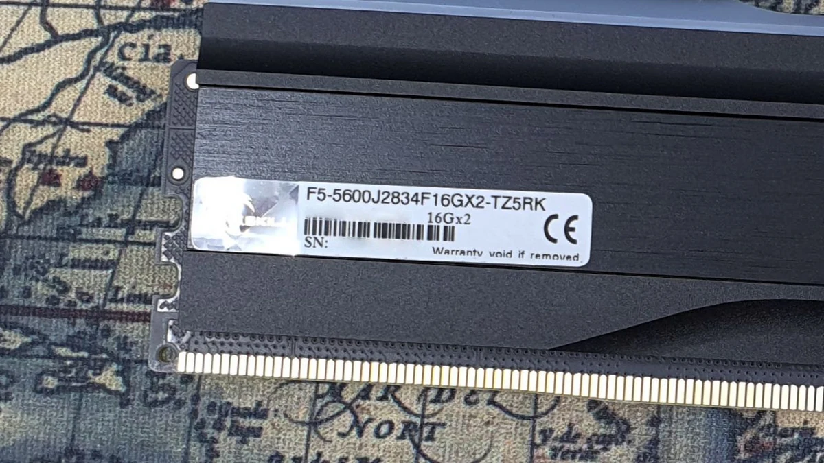G.Skill Trident Z5 DDR5-5600 CL28 © Nerces