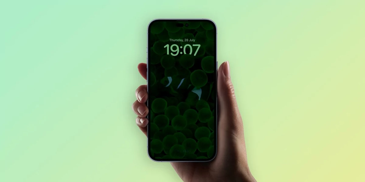 Concept iPhone 14 Always On © © 9to5Mac