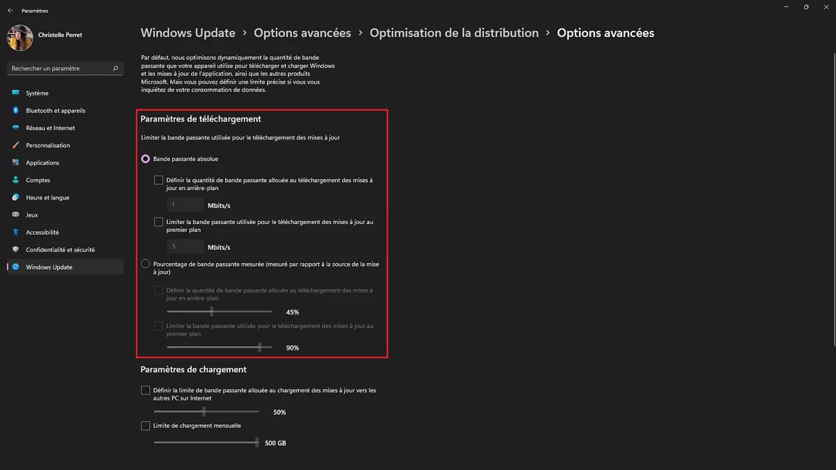 Windows 11 Parametres DL