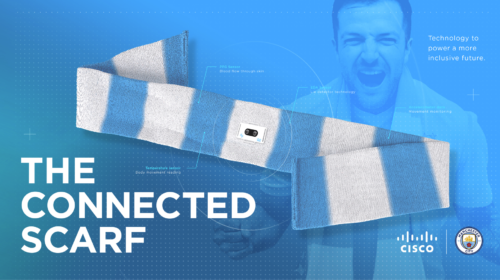 The Connected Scarf Cisco Manchester City