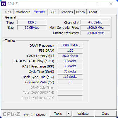 Corsair Vengeance RGB DDR5-6000 CL36 © Nerces