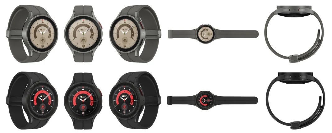 fuite galaxy watch 5 pro © 91mobiles