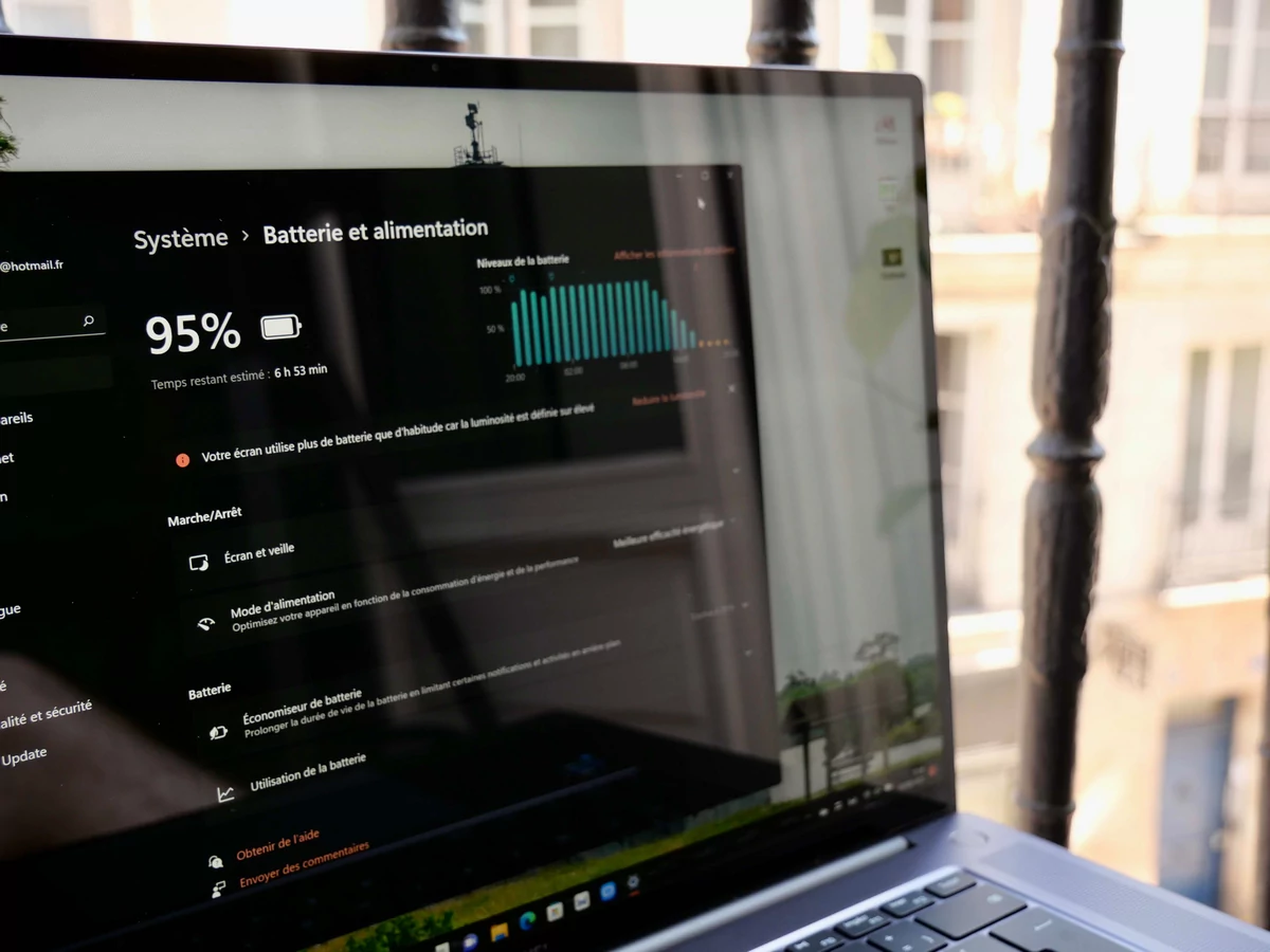 Huawei MateBook 16S © © Nathan Le Gohlisse pour Clubic