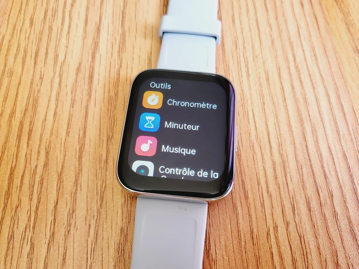 realme Watch 3 - Outils © Johan Gautreau