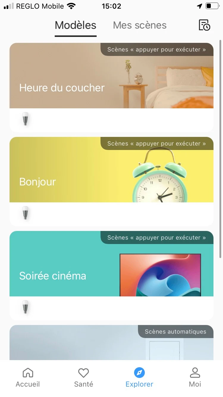 realme Link - Menu 2 © Johan Gautreau