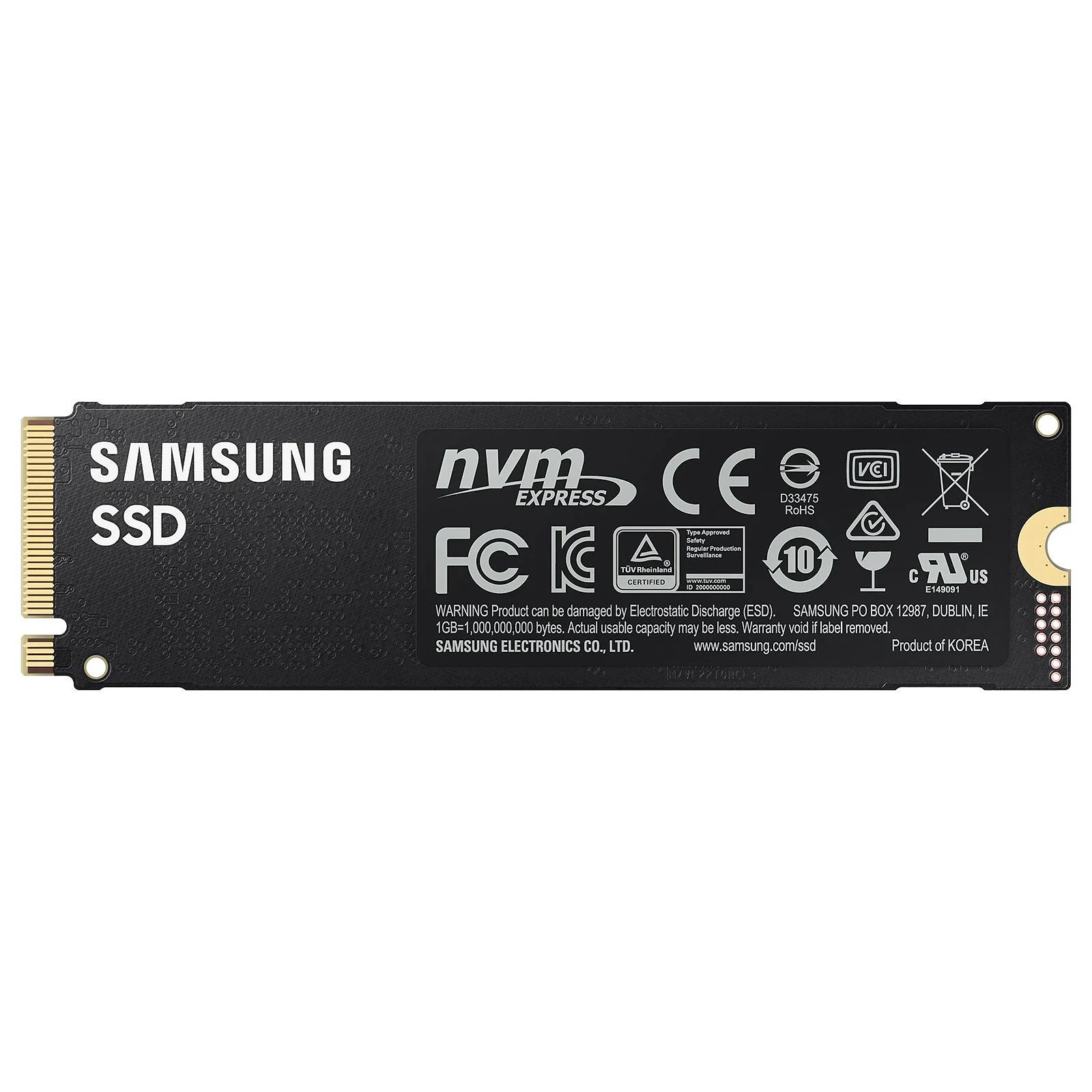 Le SSD PCI Express 5.0 Samsung 990 PRO M.2 listé par le PCI-SIG
