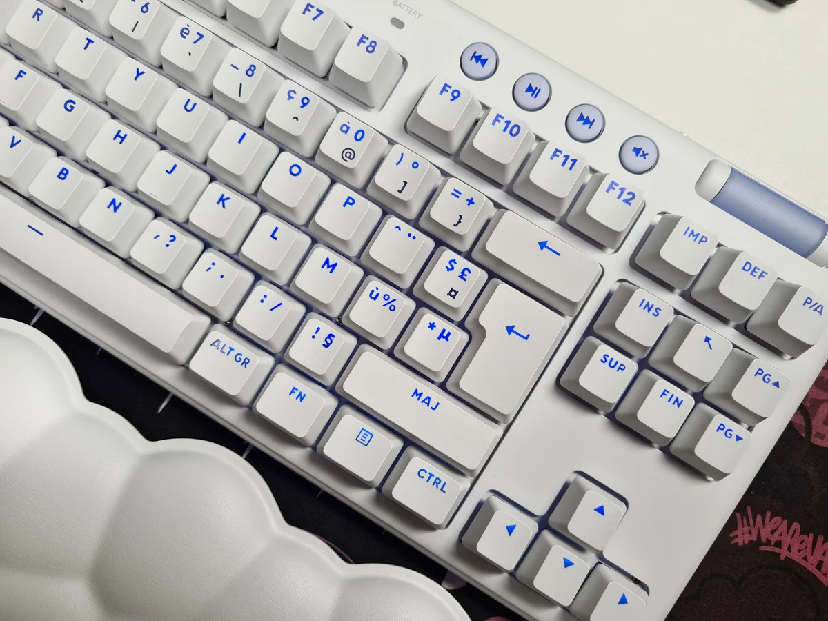 Test Logitech G715 Lightspeed © Matthieu Legouge