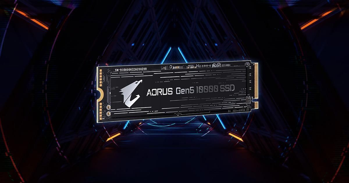 Gigabyte fait monter les enchères : son SSD PCIe 5.0 AORUS dépasse celui de CORSAIR